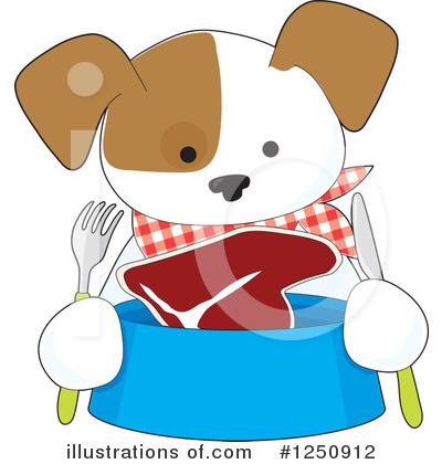 Royalty-Free (RF) Dog Clipart Illustration by Maria Bell - Stock Sample #1250912