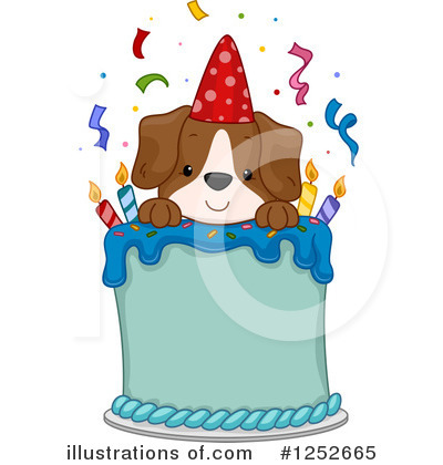 Birthday Cake Clipart #1252665 by BNP Design Studio
