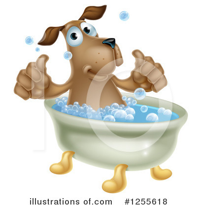 Dogs Clipart #1255618 by AtStockIllustration