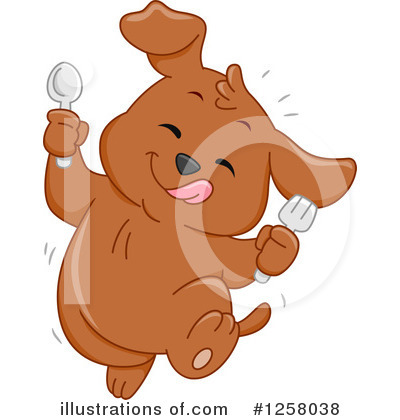 Royalty-Free (RF) Dog Clipart Illustration by BNP Design Studio - Stock Sample #1258038