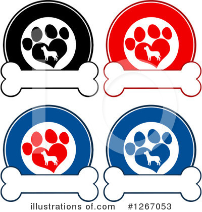 Royalty-Free (RF) Dog Clipart Illustration by Hit Toon - Stock Sample #1267053