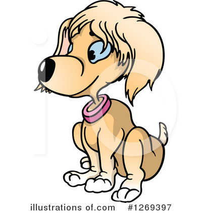 Royalty-Free (RF) Dog Clipart Illustration by dero - Stock Sample #1269397