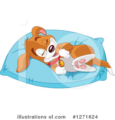 Royalty-Free (RF) Dog Clipart Illustration by Pushkin - Stock Sample #1271624