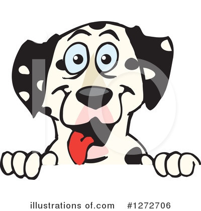Royalty-Free (RF) Dog Clipart Illustration by Dennis Holmes Designs - Stock Sample #1272706