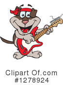 Dog Clipart #1278924 by Dennis Holmes Designs