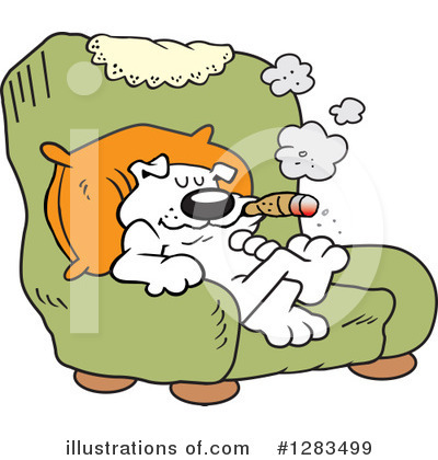 Royalty-Free (RF) Dog Clipart Illustration by Johnny Sajem - Stock Sample #1283499