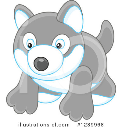 Royalty-Free (RF) Dog Clipart Illustration by Alex Bannykh - Stock Sample #1289968