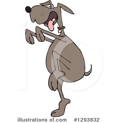 Royalty-Free (RF) Dog Clipart Illustration by djart - Stock Sample #1293832