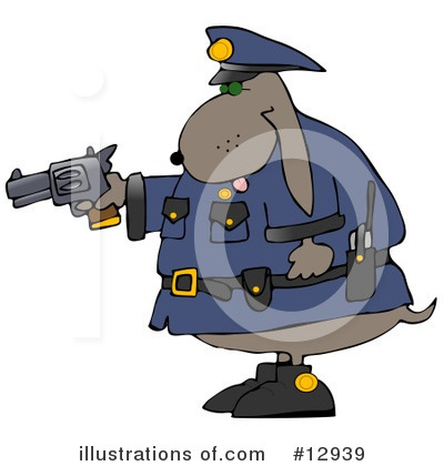 Police Man Clipart #12939 by djart