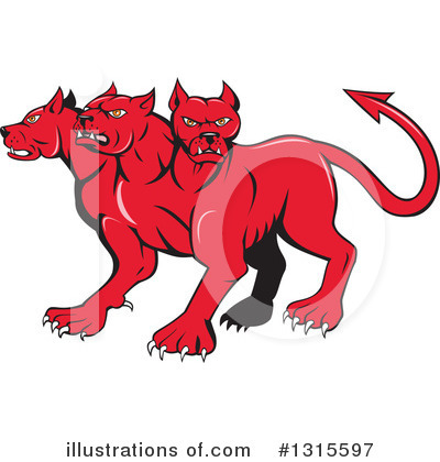 Royalty-Free (RF) Dog Clipart Illustration by patrimonio - Stock Sample #1315597