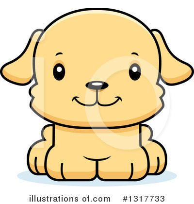 Royalty-Free (RF) Dog Clipart Illustration by Cory Thoman - Stock Sample #1317733