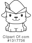 Dog Clipart #1317736 by Cory Thoman