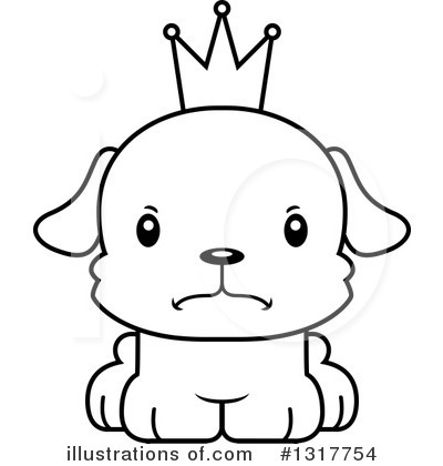 Royalty-Free (RF) Dog Clipart Illustration by Cory Thoman - Stock Sample #1317754
