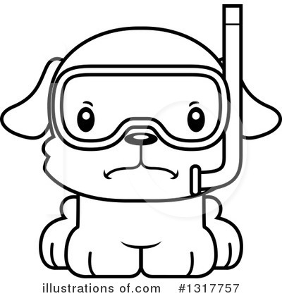 Royalty-Free (RF) Dog Clipart Illustration by Cory Thoman - Stock Sample #1317757