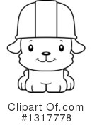 Dog Clipart #1317778 by Cory Thoman