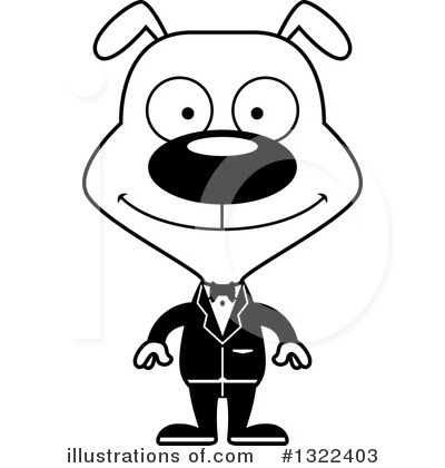 Royalty-Free (RF) Dog Clipart Illustration by Cory Thoman - Stock Sample #1322403