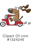Dog Clipart #1324246 by toonaday