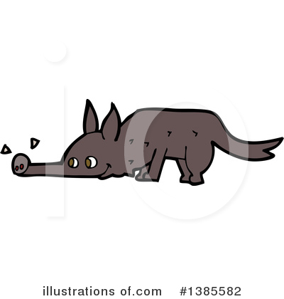 Royalty-Free (RF) Dog Clipart Illustration by lineartestpilot - Stock Sample #1385582