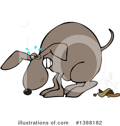 Royalty-Free (RF) Dog Clipart Illustration by djart - Stock Sample #1388182