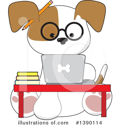 Laptop Clipart #1390114 by Maria Bell