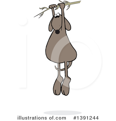 Royalty-Free (RF) Dog Clipart Illustration by djart - Stock Sample #1391244