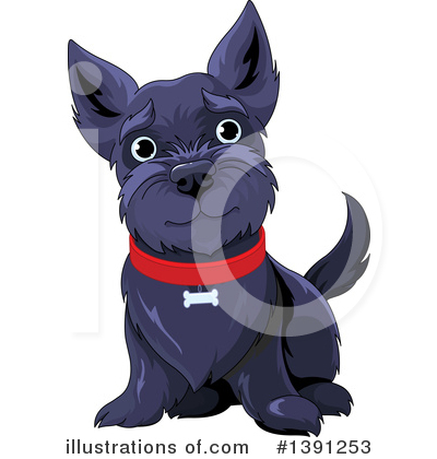 Royalty-Free (RF) Dog Clipart Illustration by Pushkin - Stock Sample #1391253