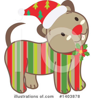 Dog Clipart #1403878 by Cherie Reve