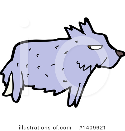 Royalty-Free (RF) Dog Clipart Illustration by lineartestpilot - Stock Sample #1409621