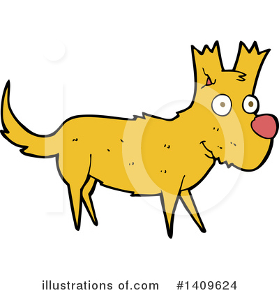 Royalty-Free (RF) Dog Clipart Illustration by lineartestpilot - Stock Sample #1409624