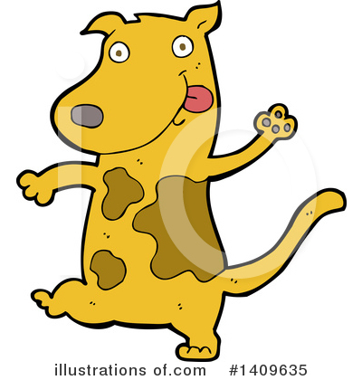 Royalty-Free (RF) Dog Clipart Illustration by lineartestpilot - Stock Sample #1409635