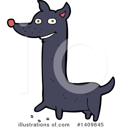 Royalty-Free (RF) Dog Clipart Illustration by lineartestpilot - Stock Sample #1409645