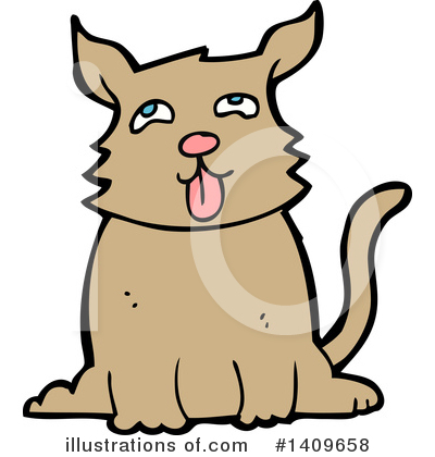 Royalty-Free (RF) Dog Clipart Illustration by lineartestpilot - Stock Sample #1409658
