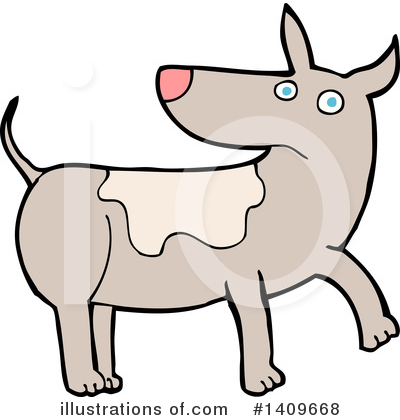 Royalty-Free (RF) Dog Clipart Illustration by lineartestpilot - Stock Sample #1409668