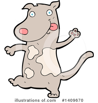 Royalty-Free (RF) Dog Clipart Illustration by lineartestpilot - Stock Sample #1409670
