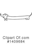 Dog Clipart #1409684 by lineartestpilot