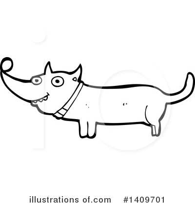 Royalty-Free (RF) Dog Clipart Illustration by lineartestpilot - Stock Sample #1409701