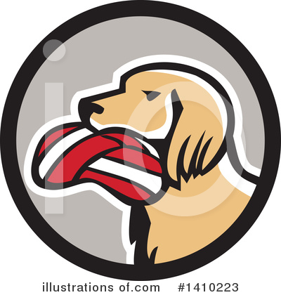 Royalty-Free (RF) Dog Clipart Illustration by patrimonio - Stock Sample #1410223