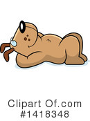 Dog Clipart #1418348 by Cory Thoman