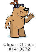 Dog Clipart #1418372 by Cory Thoman