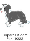 Dog Clipart #1419222 by Alex Bannykh