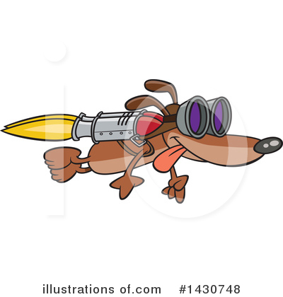 Flying Clipart #1430748 by toonaday