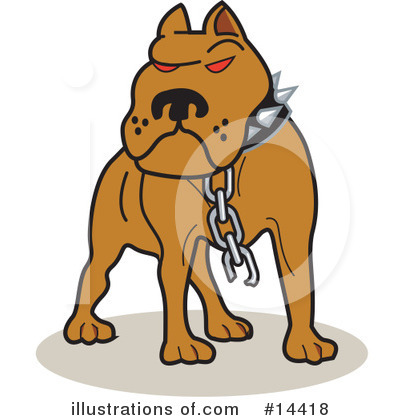 Pit Bull Clipart #14418 by Andy Nortnik