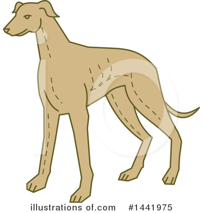 Greyhound Clipart #1441975 by patrimonio