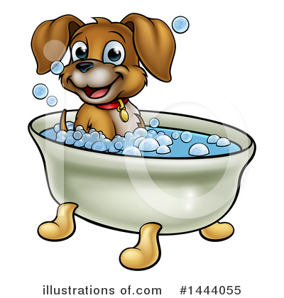 Dogs Clipart #1444055 by AtStockIllustration