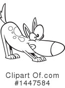 Dog Clipart #1447584 by toonaday