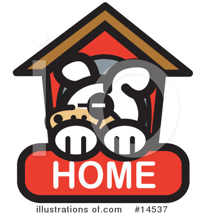 Dog House Clipart #14537 by Andy Nortnik