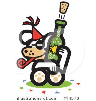 Champagne Clipart #14570 by Andy Nortnik