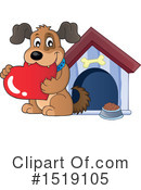 Dog Clipart #1519105 by visekart