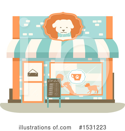 Coffee House Clipart #1531223 by BNP Design Studio