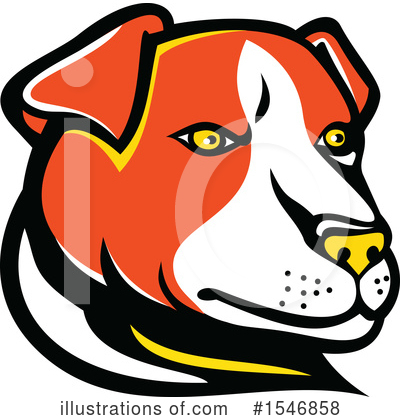 Royalty-Free (RF) Dog Clipart Illustration by patrimonio - Stock Sample #1546858